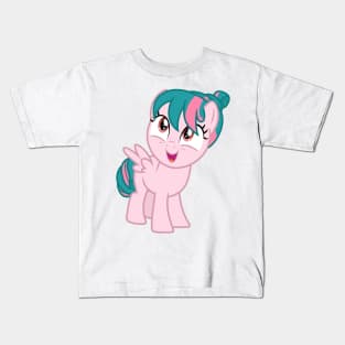 Happy Tulip Swirl Kids T-Shirt